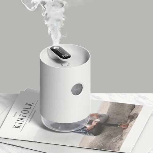 1000ml 3 Life USB Charging Humidifier LED Night Light Display Home Air Purifier Two Mode Adjuster Humidifier for Smart Home