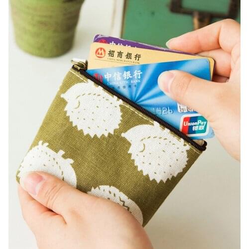 Excellent Quality Vintage Classic Women Man Canvas Coin Purse Zip Wallet Small Mini Bag Case Pouch Holder Retro Money Bags Gift