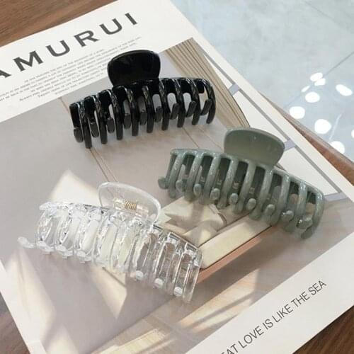 Big Barrette Crab Hair Claws Bath Hair Claw Ponytail Clip Large Hair Clamps Claw Clip Fashion Clip for Women