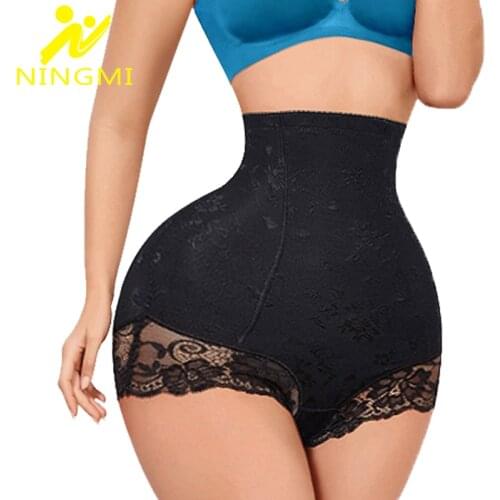 NINGMI Shaper Panties Women Slimming Underwear Body Shapewear Belly Shaper High Waist Tummy Control Panties Body Shapers Panties