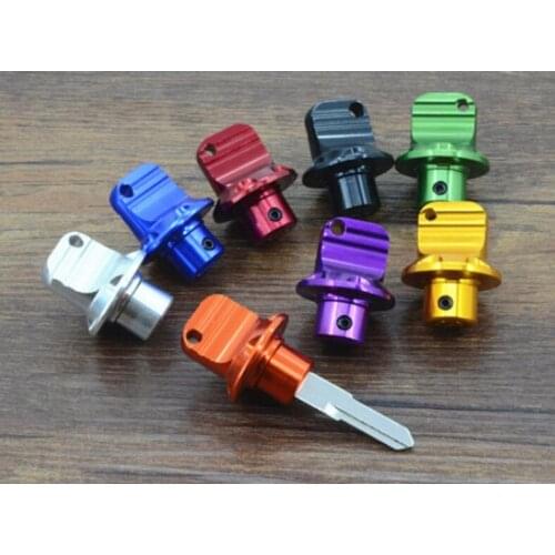 Motorcycle accessary free shipping General bicycle electric motorcycle key refires accessories lock aluminum key head BWS125