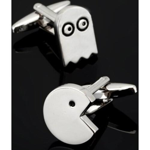 Free shipping, new cannibal cufflinks fashionable mens and womens shirt cufflinks superhero designer exclusive shirt button