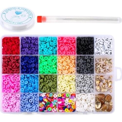 6mm Beads for Children DIY Earring Necklace Bracelet Multi-Function Plastic