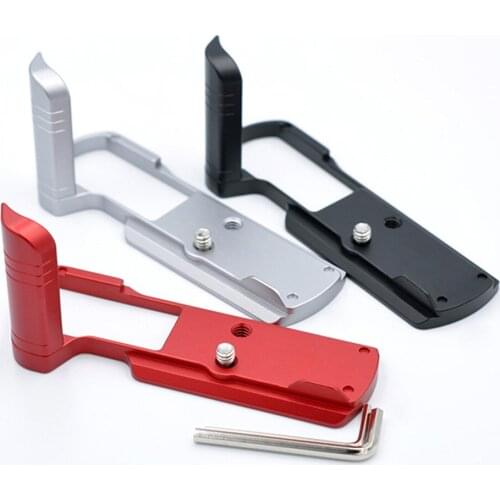 Aluminum Alloy Quick Release L Plate Camera Hand Grip L-board for Panasonic GX9 GX7II/III GX85 GX80 Camera Shooting Accessories