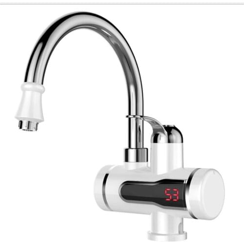 Electric Kitchen Water Heater Tap Instant Hot Water Faucet Heater Cold Heating Faucet Tankless Instantaneous Water Heater