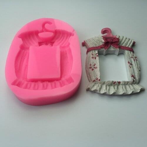 Cake mold Kitchen Baking Sugarcraft Tool Classical Frame with Lovely Flower Border Decorations Chocolate Mold