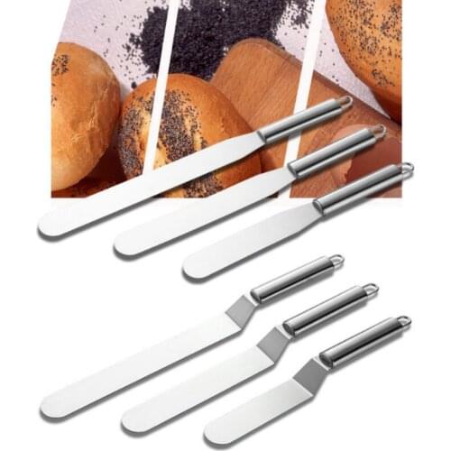Stainless Cake Tools Steel Baking & Pastry Tools Portable Cream Spatula Cake Butter Accessories Kitchen Gadgets