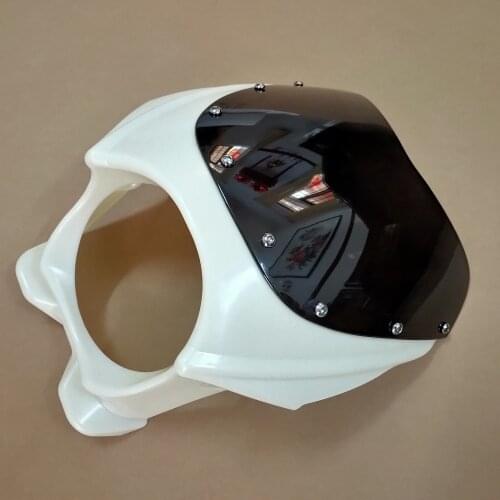 Mechanical injection molding CB400 cb1300 VTEC Modification Headlight cover Head cover suitable for Honda fairing part