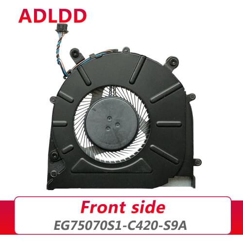 New Original CPU Cooler Cooling Fan For HP ProBook 650 G4 EG75070S1-C420-S9A 6033B0060801 DC5V 0.45A