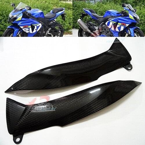 Motorcycle Carbon Fiber Gas Tank Side Panel Cover Fairings for Suzuki GSXR1000 2009 2010 2011 2012 2013 2014 2015 K9 Motorcycle
