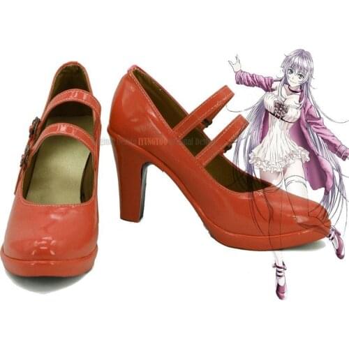 Miyabi Ameno Neko Shoes Cosplay Anime K Project Neko Cosplay Shoes High Heel Boots Custom Made Any Size