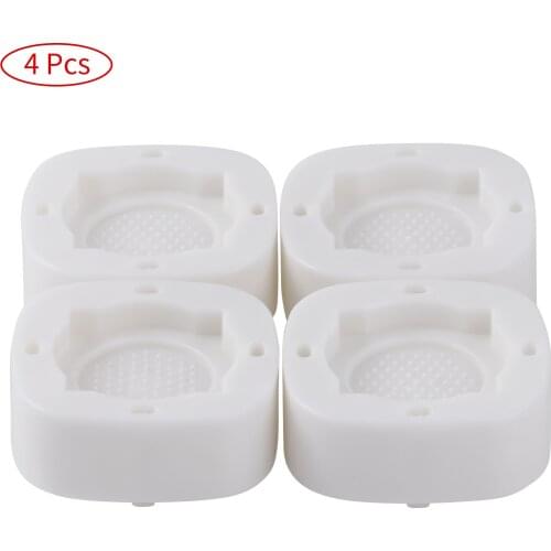 4Pcs Washing Machine Pads Anti Vibration Appliances Stand Feet Mats Heighten Sofa Bed Base Non Slip Furniture Silicone Foot Pads