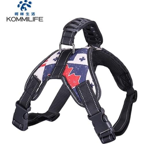 Breathable Pet Dog Harness Reflective Mesh Pad Pet Harness For Dogs Small Medium Large Dog Collar Leash Set Dog accessories