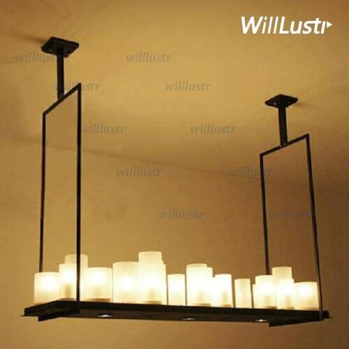 Replica Kevin Reilly Altar candle chandelier LED Modern Pendant Light metal lighting fixture suspension lamp hotel restaurant