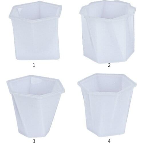 DIY Crystal Epoxy Resin Mold Geometry Ornaments Home Decorations Silicone Mould C1FE