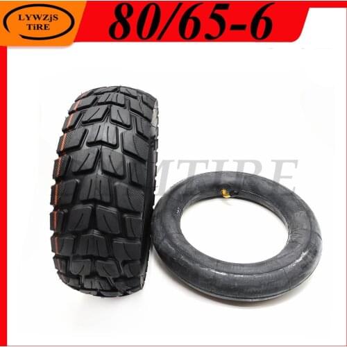 10 Inch 80/65-6 Tire Inner Outer Tyre for Electric Scooter 10 Inch 10x3.0/2.50 Universal Upgrade Off Road Tire Parts