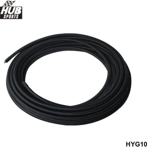 2013 very high quality AN10 Cotton Over Braided Fuel / Oil Hose Pipe Tubing, Light Weight, 30 Meters Roll HU-HYG10