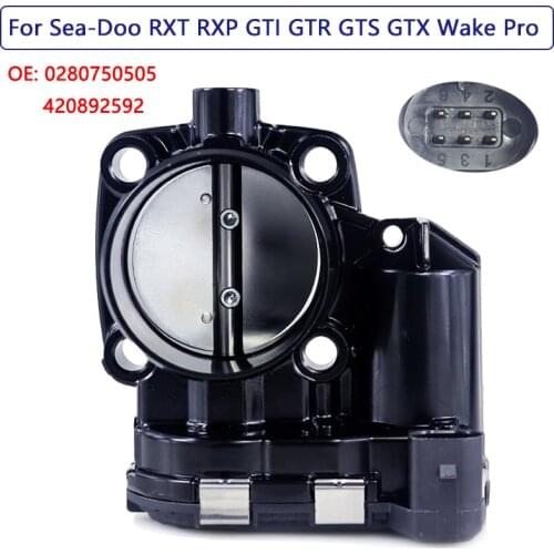 Throttle Body Assembly for Sea-Doo GTI GTR GTS GTX RXP RXT Wake Pro 0280750505 420892590 420892592 420892591 Air Intake System