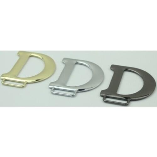 Alloy D Ring Multi-Purpose Metal Semi-Circular Hardware Buckle DIY Accessories for Luggage Belt Dog Leashes Handbag Shoes Craft