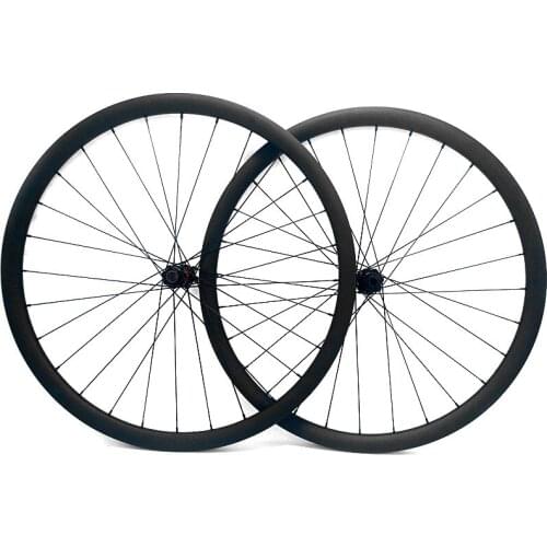 29er carbon mtb disc wheels asymmetry 30x24mm tubeless mtb wheels straight Pull DT240S 110x15 148x12 bicycle disc wheels 1430g