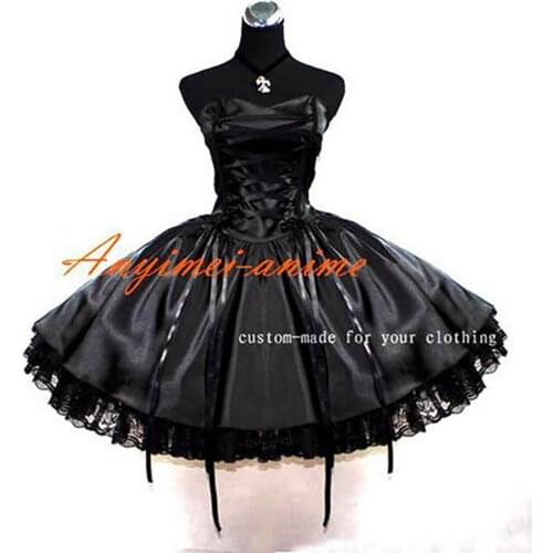 Sissy maid Gothic lolita punk ball gown dress cosplay costume Tailor-made[G397]