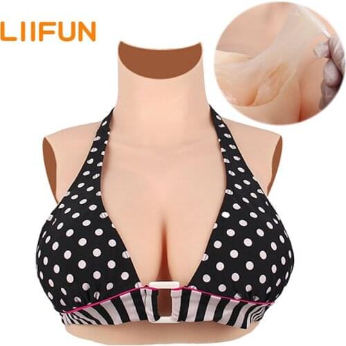 Drag Queen Breastplate For Crossdresser Breast Plate Silicone Breast Forms Fake Chest Shemale Tits Male To Female Boobs Drag S