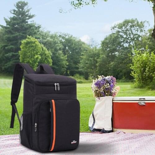 Insulated Cooler Backpack Leakproof Cooler Bag For Beach Hiking Leakproof Cooler Backpack Oxford Waterproof Picnic Thermal Bag