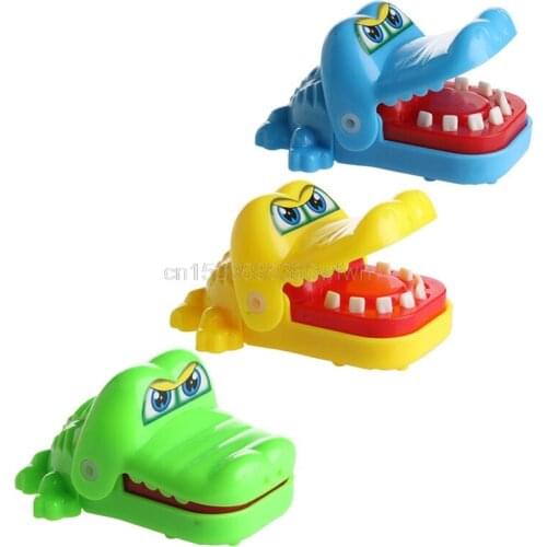 Creative Crocodile Mouth Dentist Bite Finger Game Funny Toy For Children Adult #HC6U# Drop shipping