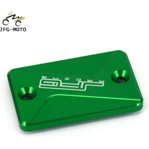 Motorcycle New CNC Front Brake Master Cylinder Reservoir Cap Cover For KAWASAKI KSR 50 80 110 KDX KLX 125 220 250 300 450R KFX