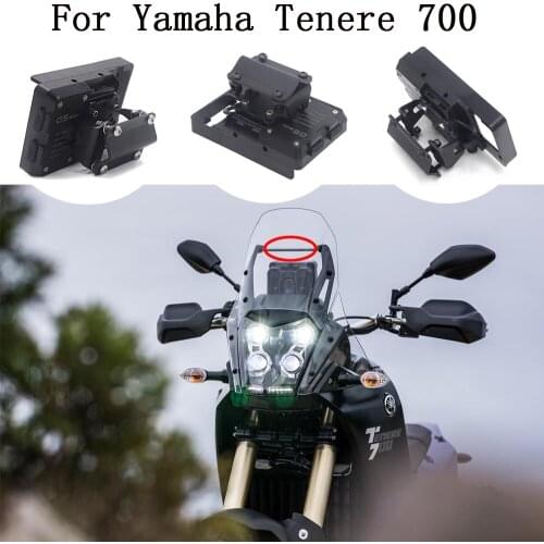Motorcycle Accessories For Yamaha Tenere 700 Tenere700 TENERE 700 mobile phone USB Navigation bracket GPS smartphone