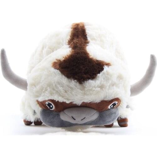 Oversized 53&45&28CM Avatar: The Last Airbender Momo Appa 6-footed cow Apa plush doll toy cute doll adult child pillow nap bed