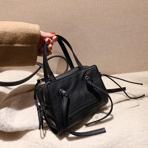 New Luxury Designer Handbag Soft pu Ladies Bag New Trend Single Shoulder Bag Solid Color Belt Messenger Bag Small Square Bag