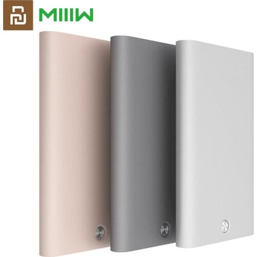 Original Youpin MIIIW Fashion Automatic Business Card Holder Slim Aluminum Shell Metal Name Card Credit Card Case Storage Box