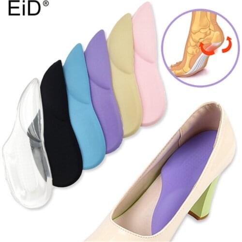 EID 3/4 Orthopedic Arch Supports Shoe Insoles Heels Pads for High Heel Shoe Liners Gel Inserts Pain Relief palmilha Insole pads