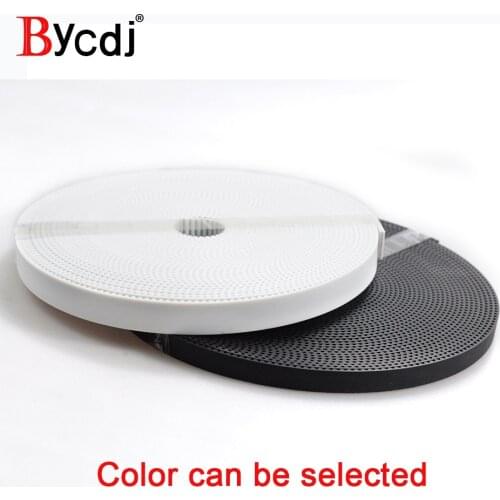 2GT Open synchronous belt S2M/ 2GT-6 width 6/9/10/15mm pitch 2mm polyurethane Steel PU GT2 Timing belt Small backlash 3D printer