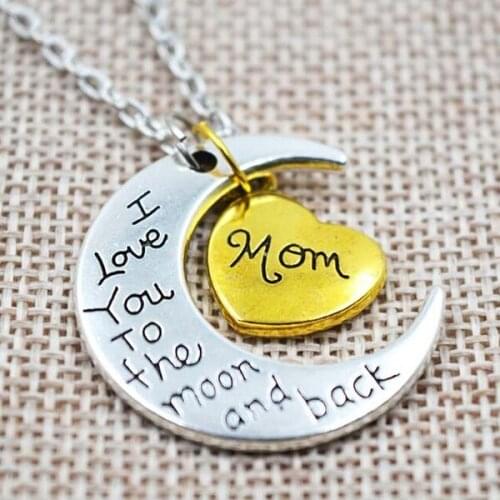 Lovely Simple Family Members Necklaces Aunt Brother Sister Daughter Mom riendship Lover Couples Gift Spring Summer Autumn