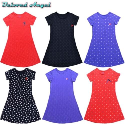 Toddler Girls Summer Dress Baby Girl Short Sleeve Clothes Unicorn Party Kids Dresses for Girls Costume Princess Dress Vestidos