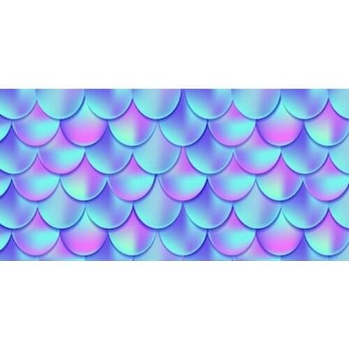 Hot Magic Holographic Mermaid Tail Beach Travel Towel for Women Girl Mesh Gradient Mermaid Skin Shower Sport Swimming Towel Gift