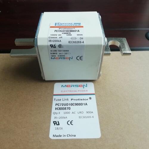 Fuses: H300870 PC72UD10C900D1A 1000V ac URD 900A 10 URD 72 D11A 0900 aR