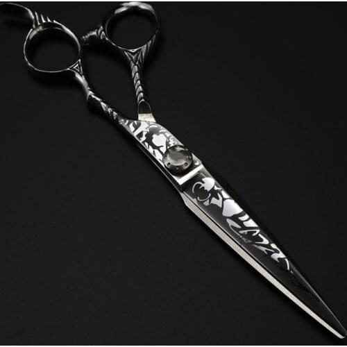 Professional 7 inch Damascus pet dog grooming cut hair scissors cutting barber haircutting shears tools Hairdresser scissors
