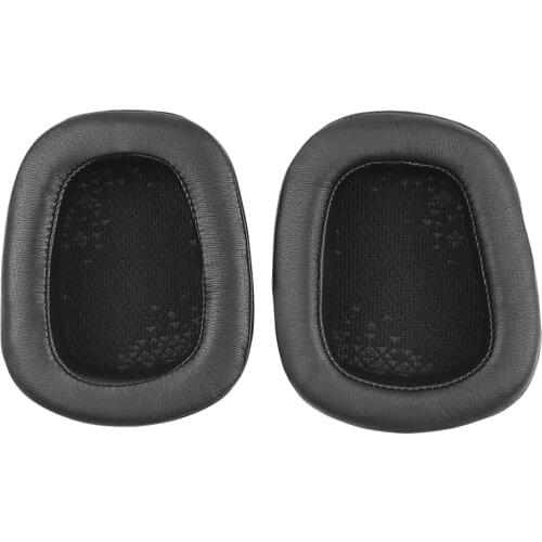 Logitech G633 G933 Headphones Replacement Ear Pad Ear Cushion Ear Cups Ear Cover Earpads Repair Parts (Black)