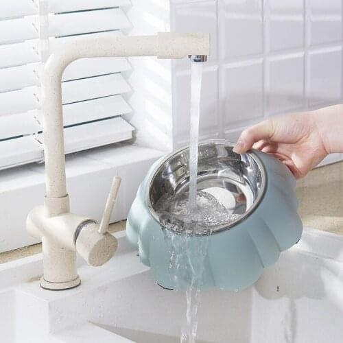 Dog Feeder Drinking Bowls for Dogs Cats Pet Food Bowl Comedero Perro Miska Dla Psa Gamelle Chien Chat Voerbak Hond