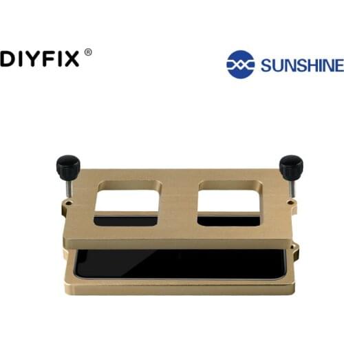 SS-037 For iPhone X XS XS MAX Frame Mold Fitting Mold Support Die Laminating Modules Aluminum Alloy Metal Glue Holding Mold Tool