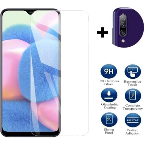 1-2PCS camera glass for Samsung Galaxy A50s A30s A20S A10S glass screen protectors For samsung a50s a30s a20s a10s protective