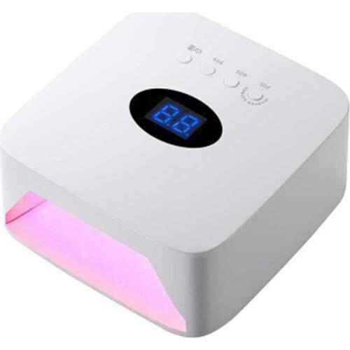 54W Dual USB-powered LED Nail Dryer Nail Lamp Smart Sensing Timed Phototherapy Machine Motion Sensing Manicure Salon Tool