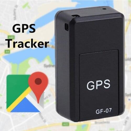 Vehemo GF-07 1pc Auto Mini GPS Tracker Mini GPS Tracker Locator Portable Car Callback Magnetic GPS Locator Positioner Real Time9