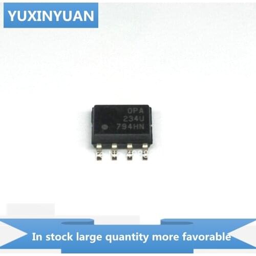 YUXINYUAN 10PCS/LOT OPA234U OPA234 PA234U 234U SOP8 in stock in stock