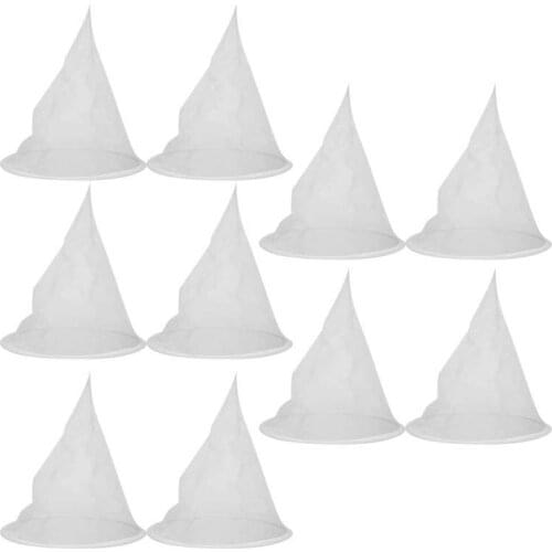 Insect Cage ant farm Nylon Cone Honey Impurity Filter Mesh Red Wine Residue Filtration Net Cloth Reptiles Living Box