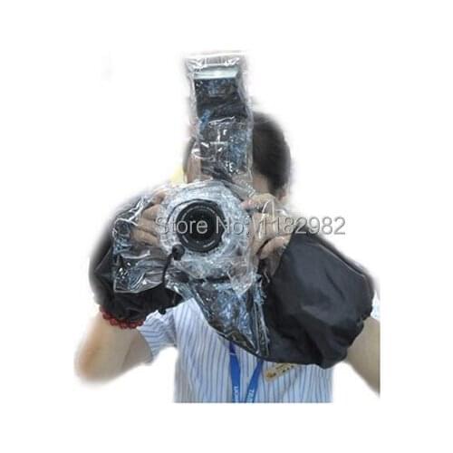 100% GUARANTEE Camera Rain Cover Rainproof Dust Protector for Ni@on Can@n Pentax S@ny DSLR SLR high qualit