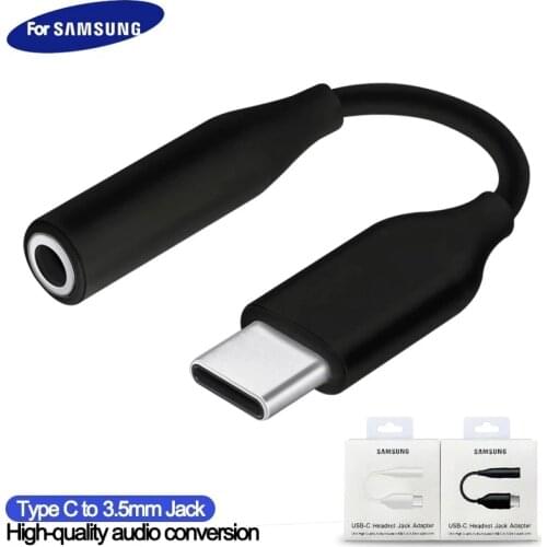 Type C 3.5 Jack Earphone Audio Aux Cable for xiaomi USB to 3.5mm Headphones Adapter For SAMSUNG Galaxy Note 10 20 Plus S10 S20